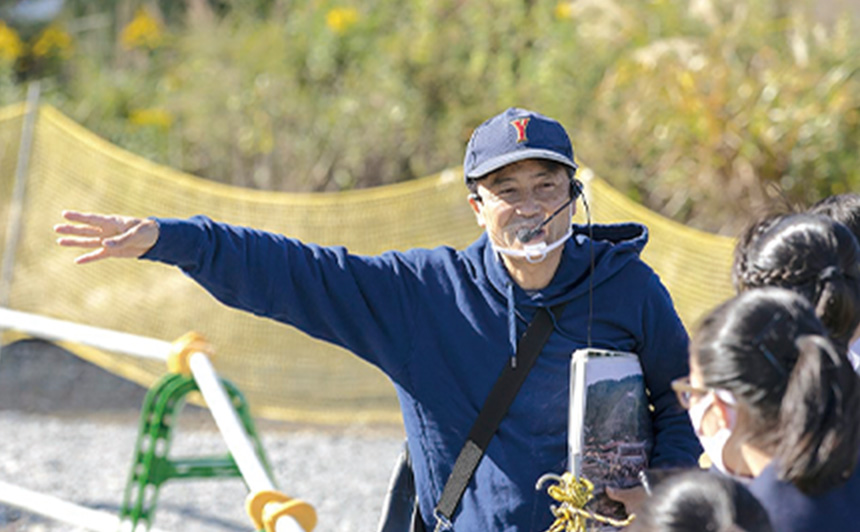 「大川伝承の会」共同代表の佐藤敏郎さん